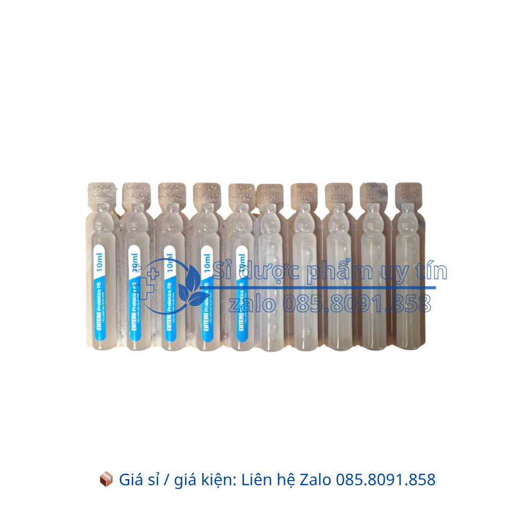 Men Entero Probiotics PB giúp bổ sung lợi khuẩn đường ruột giảm rối loạn tiêu hóa hộp 20 ống