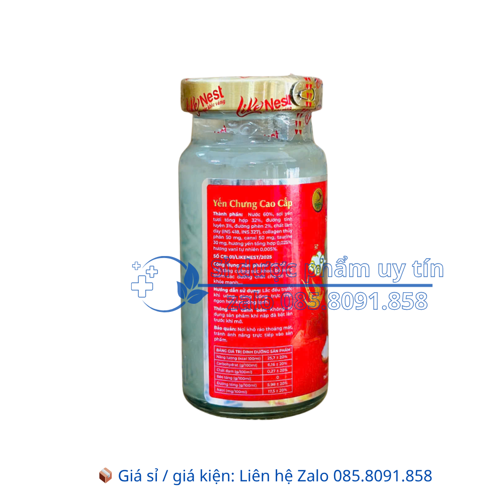 Yến Chưng Đường Phèn giúp bồi bổ giúp khoẻ, tăng sức khoẻ lọ 150ml