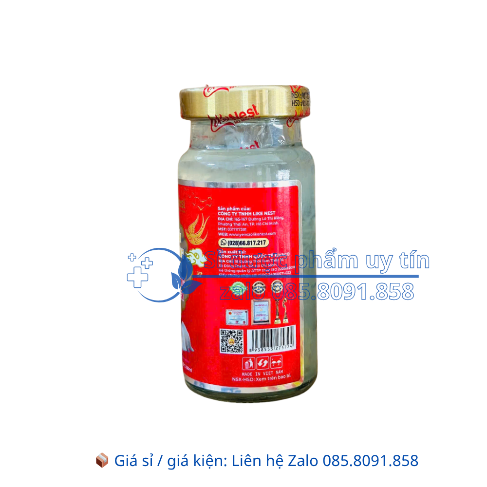 Yến Chưng Đường Phèn giúp bồi bổ giúp khoẻ, tăng sức khoẻ lọ 150ml