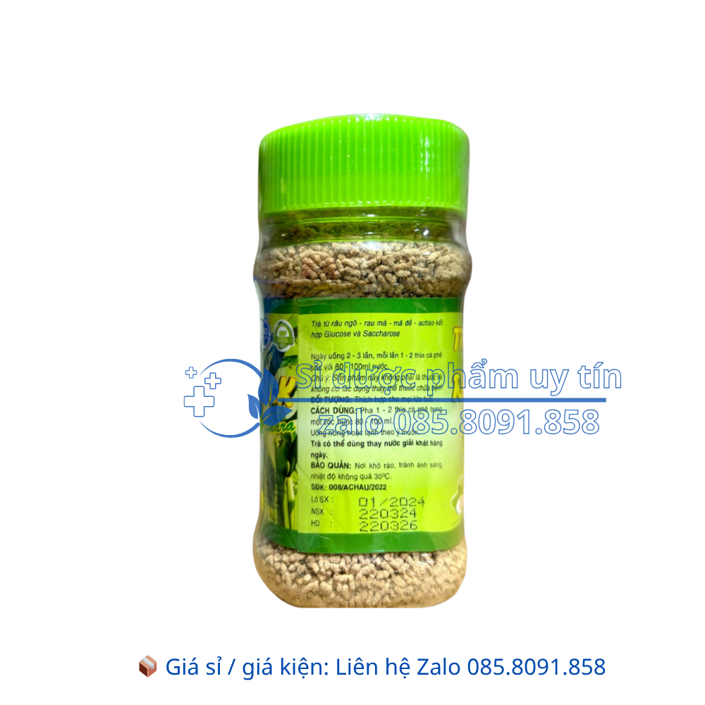 Trà râu ngô rau má Tea Corn Silk Á Châu (C/150gr)