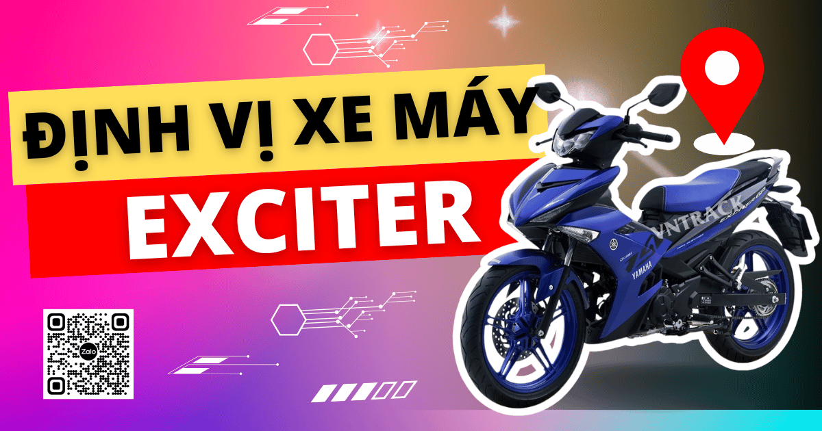 Các thiết bị định vị xe máy Exciter chất lượng và nhỏ gọn nhất