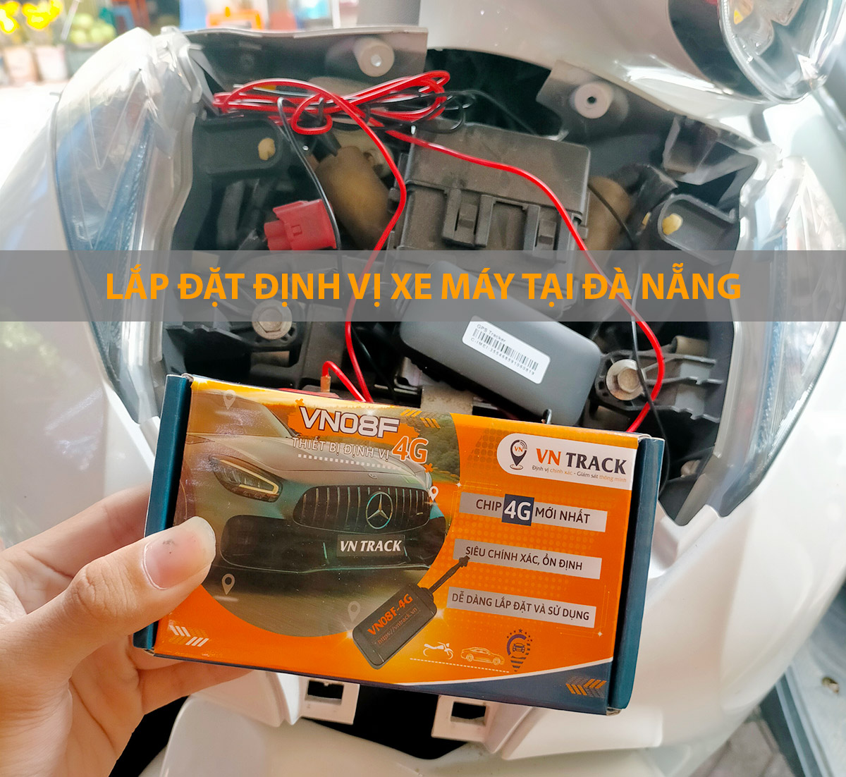 Lắp đặt định vị xe máy tại Đà Nẵng ở đâu uy tín?