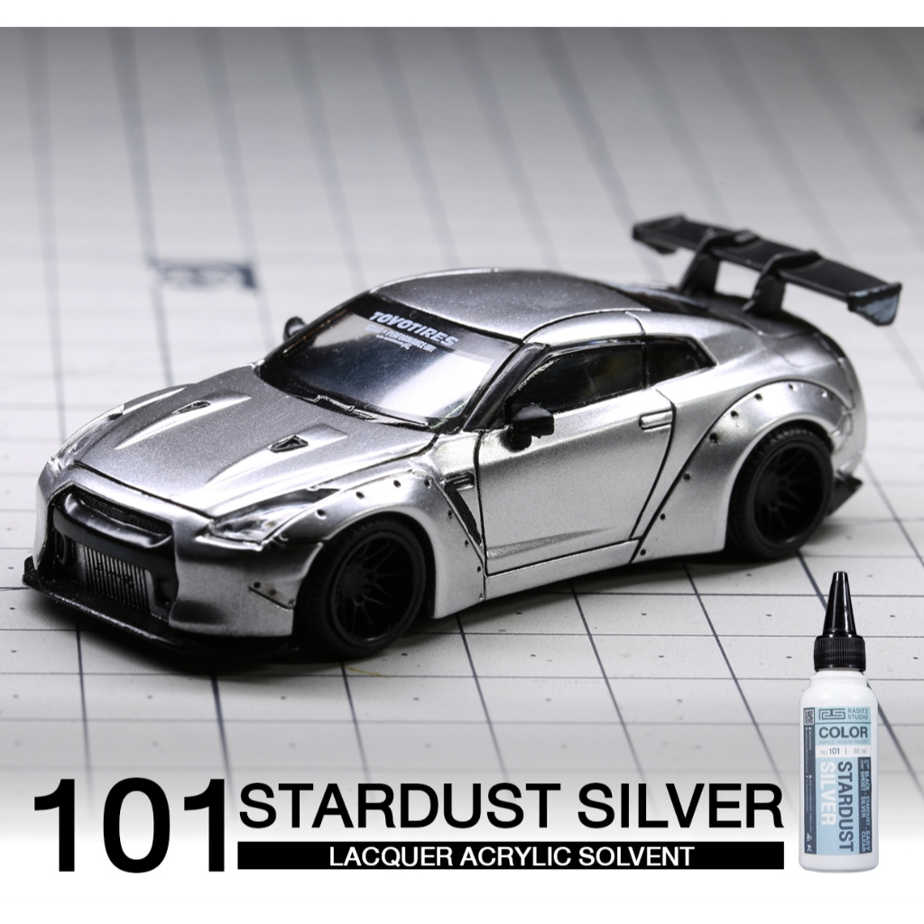 Sơn Kim Loại Đổi Màu Raditz Stardust Color Metallics Series 50ml, 60ml, 120ml, Sơn Pha Sẵn Bền Màu, Nhanh Khô Vượt Trội