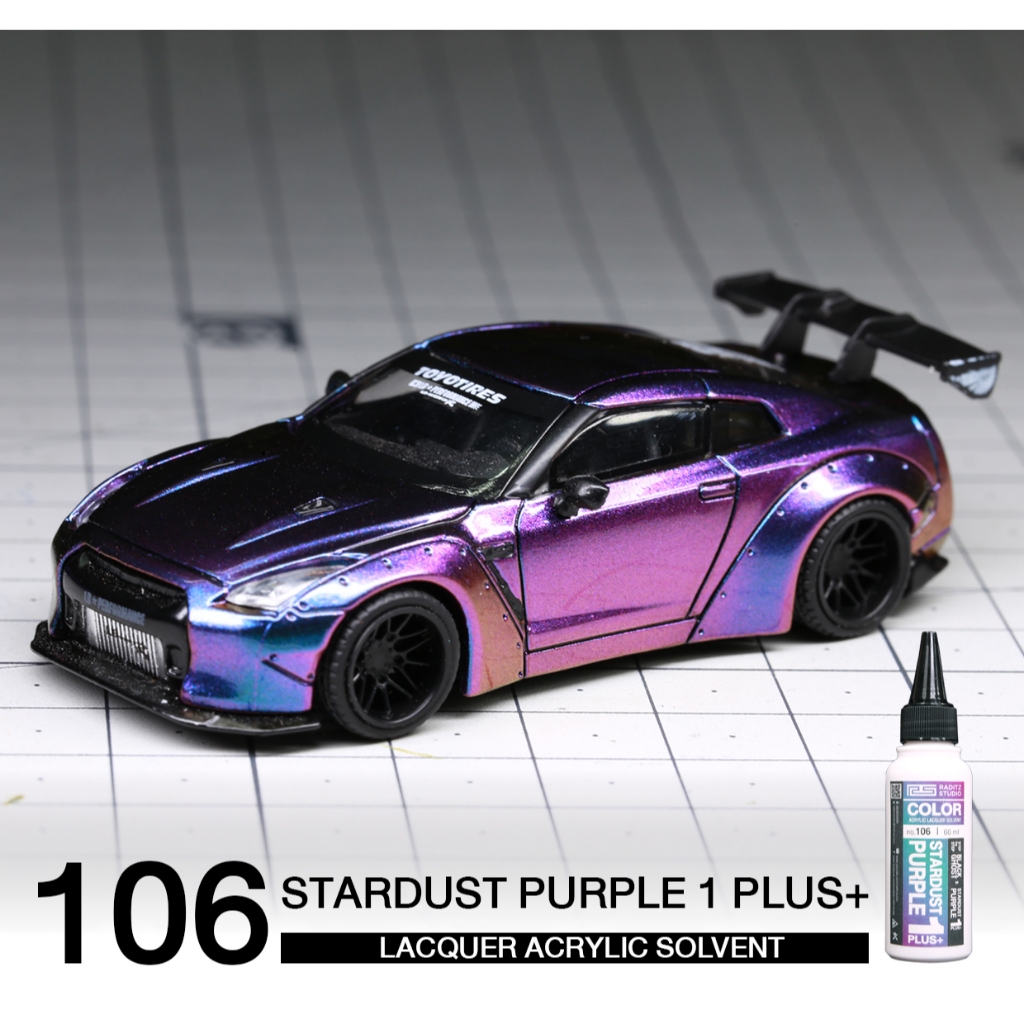 Sơn Kim Loại Đổi Màu Raditz Stardust Color Metallics Series 50ml, 60ml, 120ml, Sơn Pha Sẵn Bền Màu, Nhanh Khô Vượt Trội