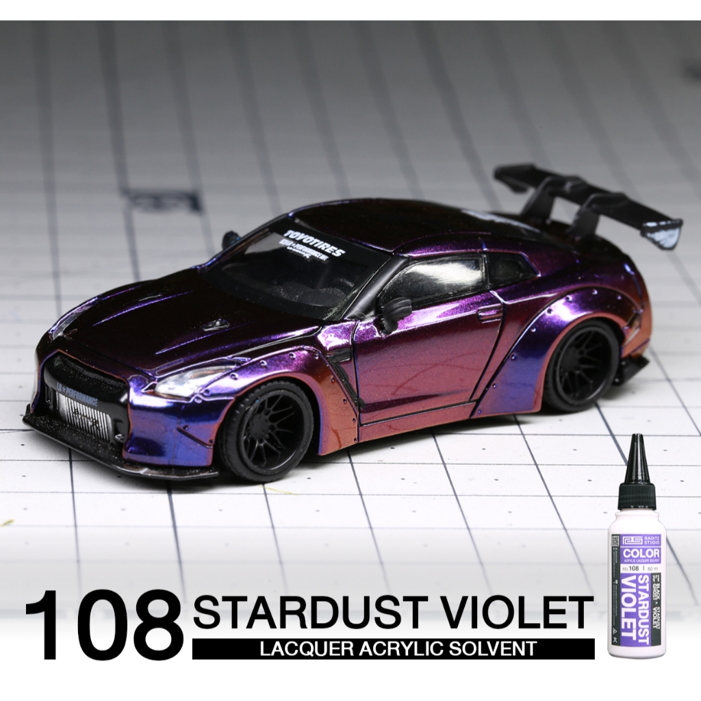Sơn Kim Loại Đổi Màu Raditz Stardust Color Metallics Series 50ml, 60ml, 120ml, Sơn Pha Sẵn Bền Màu, Nhanh Khô Vượt Trội