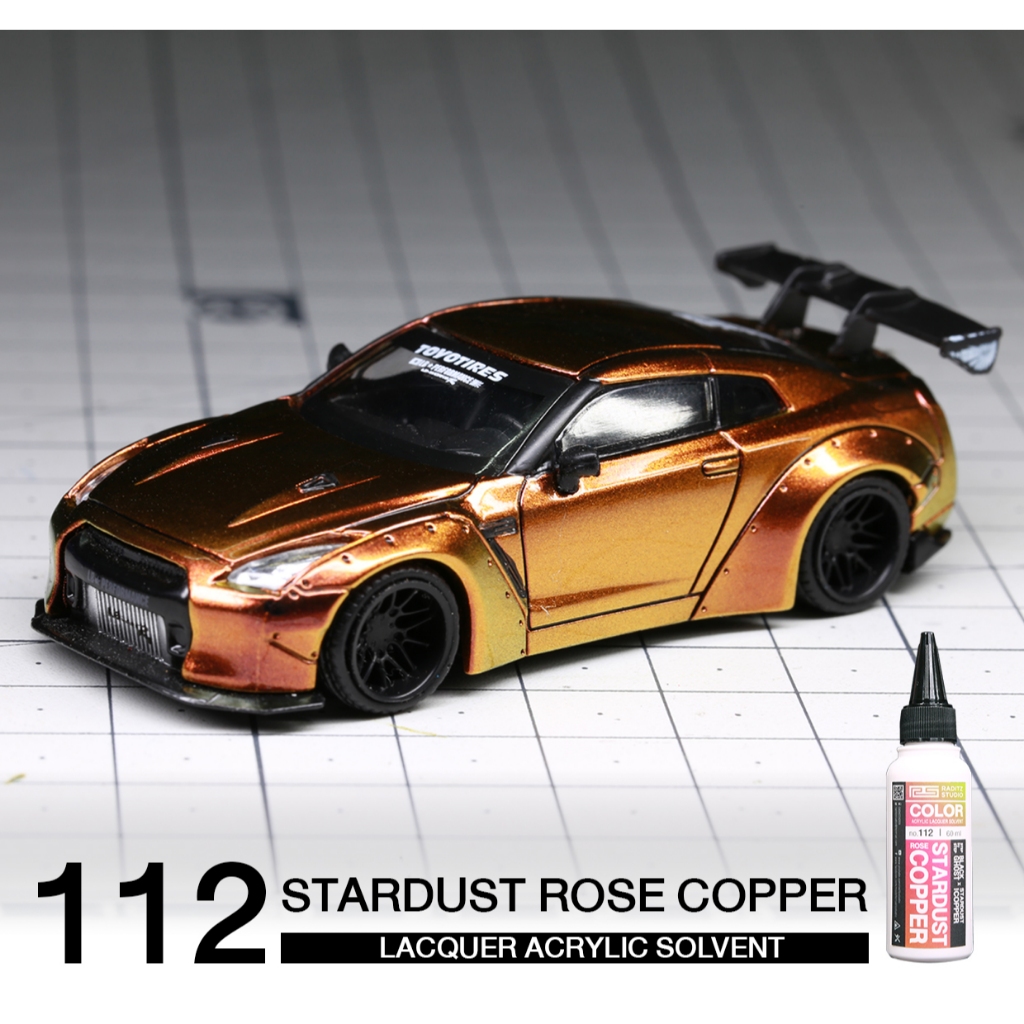 Sơn Kim Loại Đổi Màu Raditz Stardust Color Metallics Series 50ml, 60ml, 120ml, Sơn Pha Sẵn Bền Màu, Nhanh Khô Vượt Trội