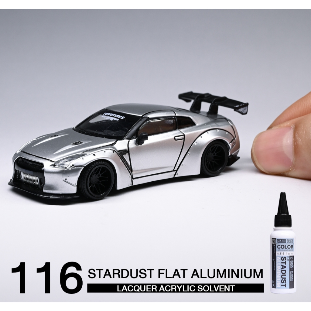 Sơn Kim Loại Đổi Màu Raditz Stardust Color Metallics Series 50ml, 60ml, 120ml, Sơn Pha Sẵn Bền Màu, Nhanh Khô Vượt Trội