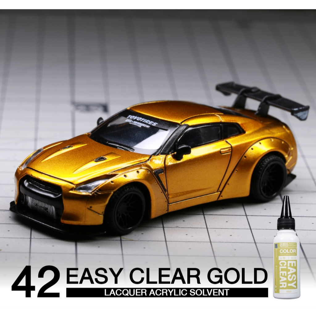 Sơn mô hình Clear Trong Suốt Raditz Studio pha sẵn dung tích 60ml bền màu, lên màu chuẩn, khô nhanh, dễ sử dụng
