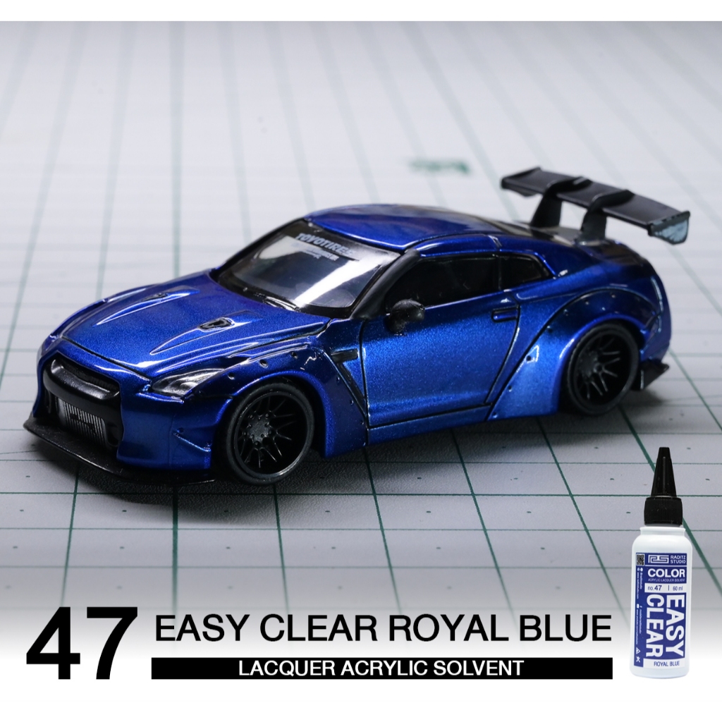 Sơn mô hình Clear Trong Suốt Raditz Studio pha sẵn dung tích 60ml bền màu, lên màu chuẩn, khô nhanh, dễ sử dụng