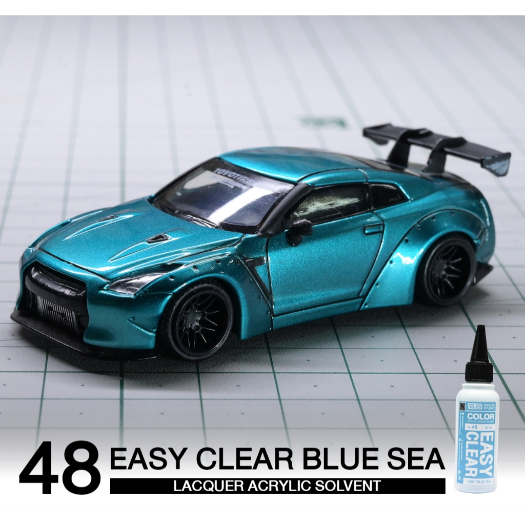 Sơn mô hình Clear Trong Suốt Raditz Studio pha sẵn dung tích 60ml bền màu, lên màu chuẩn, khô nhanh, dễ sử dụng