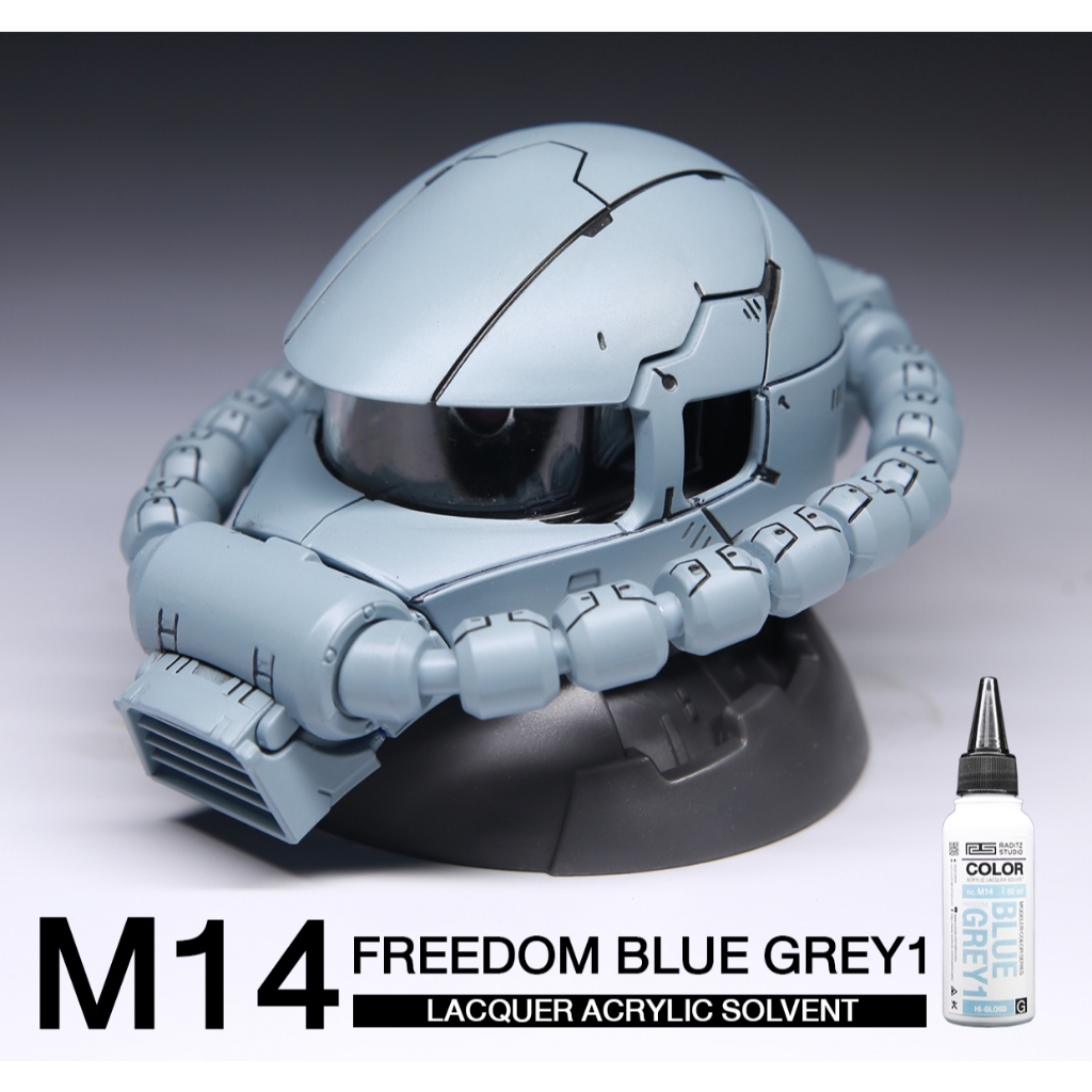 SƠN MÔ HÌNH GUNDAM RADITZ STUDIO 60ml, pha sẵn Thái Lan chính hãng bền màu, khô nhanh,lên màu chuẩn, in3d