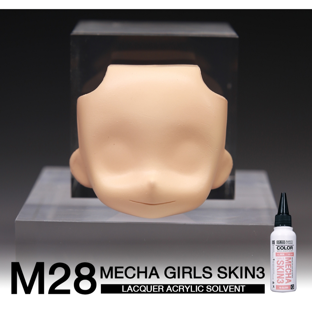 SƠN MÔ HÌNH MÀU DA RADITZ STUDIO 60ml Skin, sơn BÓNG/ MỜ pha sẵn Thái Lan chính hãng bền màu, khô nhanh, lên màu chuẩn