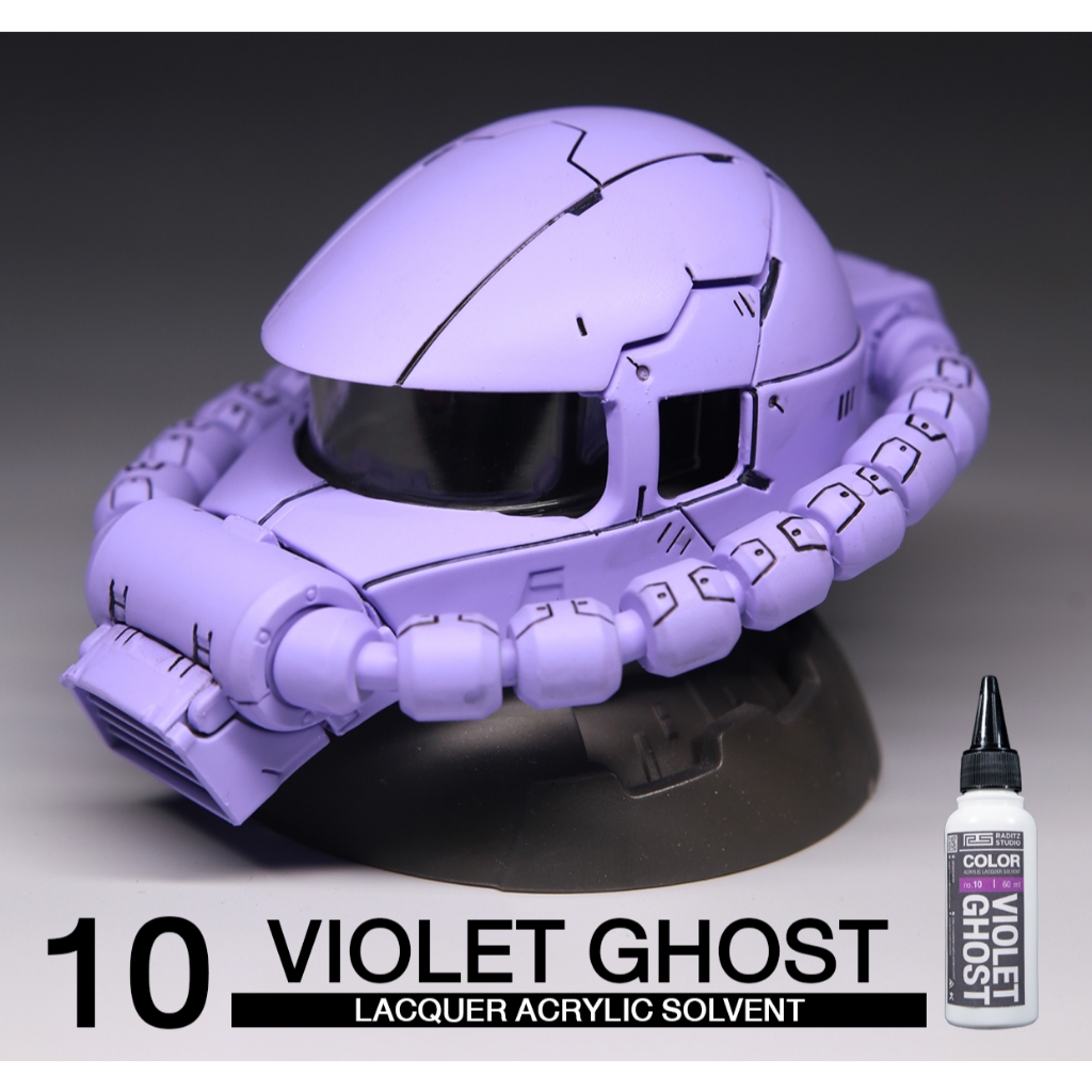 SƠN MỜ Raditz Studio Ghost Sơn Mờ 60ml, sơn pha sẵn Thái Lan dòng màu Ghost cơ bản không cần Thinner