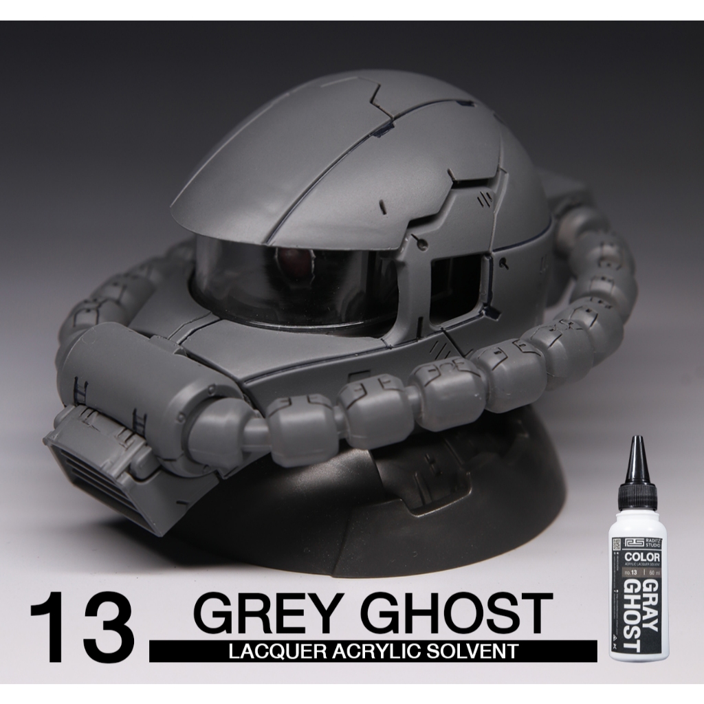 SƠN MỜ Raditz Studio Ghost Sơn Mờ 60ml, sơn pha sẵn Thái Lan dòng màu Ghost cơ bản không cần Thinner