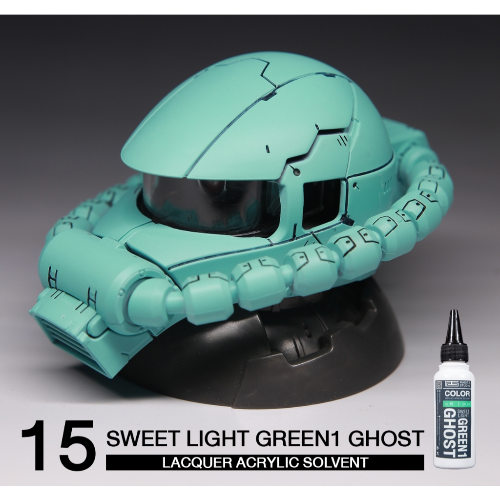 SƠN MỜ Raditz Studio Ghost Sơn Mờ 60ml, sơn pha sẵn Thái Lan dòng màu Ghost cơ bản không cần Thinner