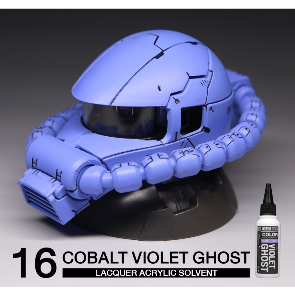 SƠN MỜ Raditz Studio Ghost Sơn Mờ 60ml, sơn pha sẵn Thái Lan dòng màu Ghost cơ bản không cần Thinner
