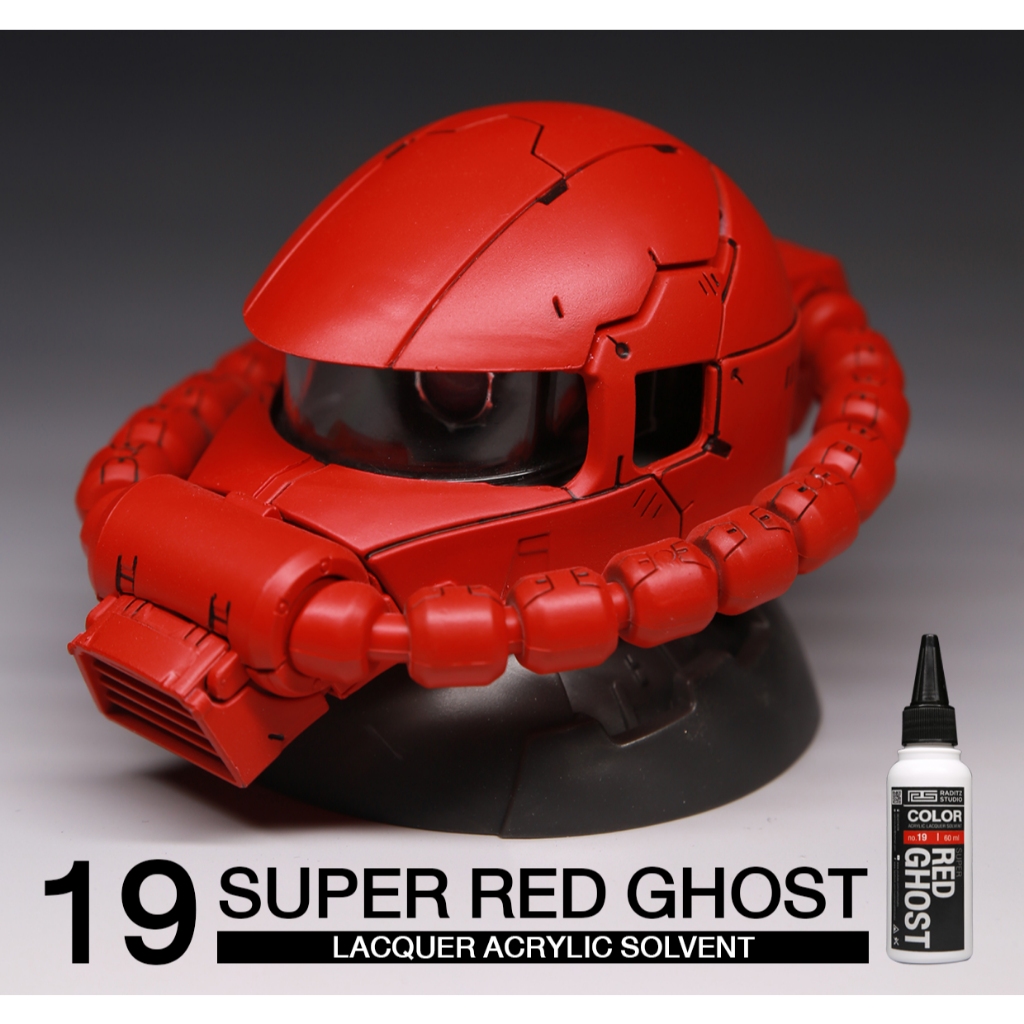 SƠN MỜ Raditz Studio Ghost Sơn Mờ 60ml, sơn pha sẵn Thái Lan dòng màu Ghost cơ bản không cần Thinner