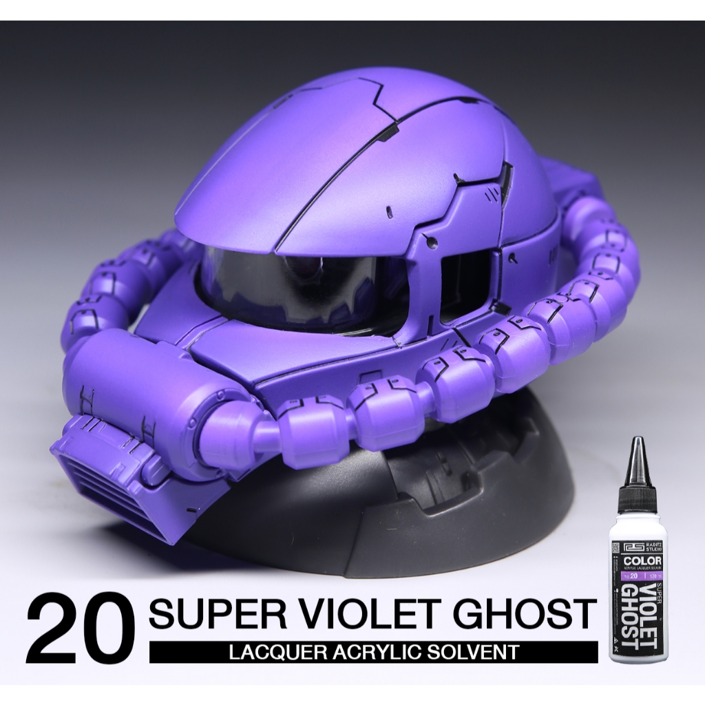 SƠN MỜ Raditz Studio Ghost Sơn Mờ 60ml, sơn pha sẵn Thái Lan dòng màu Ghost cơ bản không cần Thinner