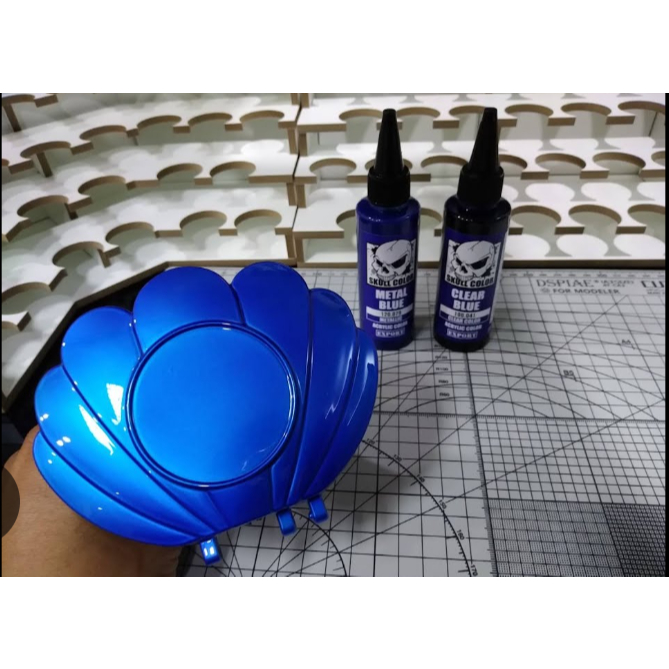SƠN MÔ HÌNH KIM LOẠI SKULL COLOR DÒNG SƠN PHA SẴN LACQUER BÓNG cho in 3d, gundam - Dung tích 60ml