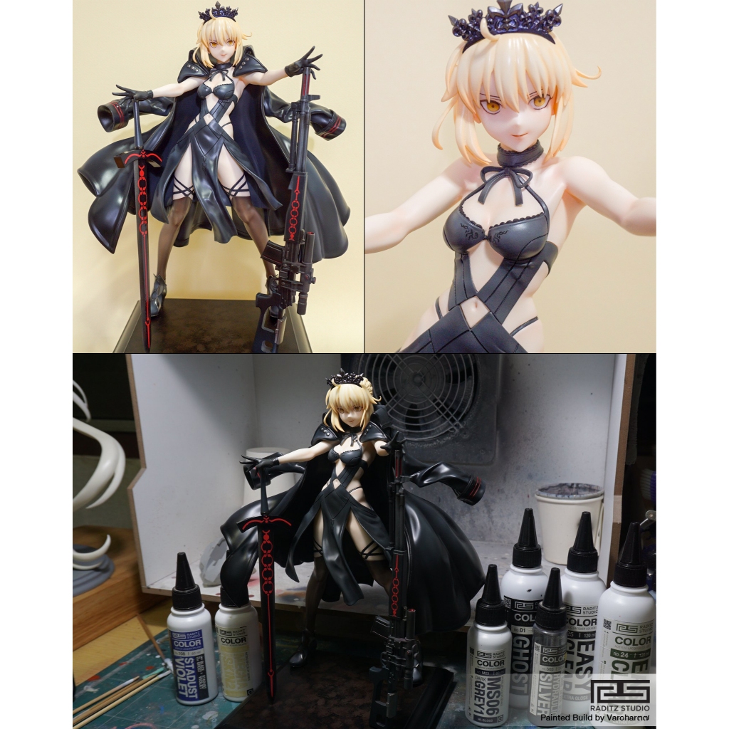 SƠN MÔ HÌNH MÀU DA RADITZ STUDIO 60ml Skin, sơn BÓNG/ MỜ pha sẵn Thái Lan chính hãng bền màu, khô nhanh, lên màu chuẩn