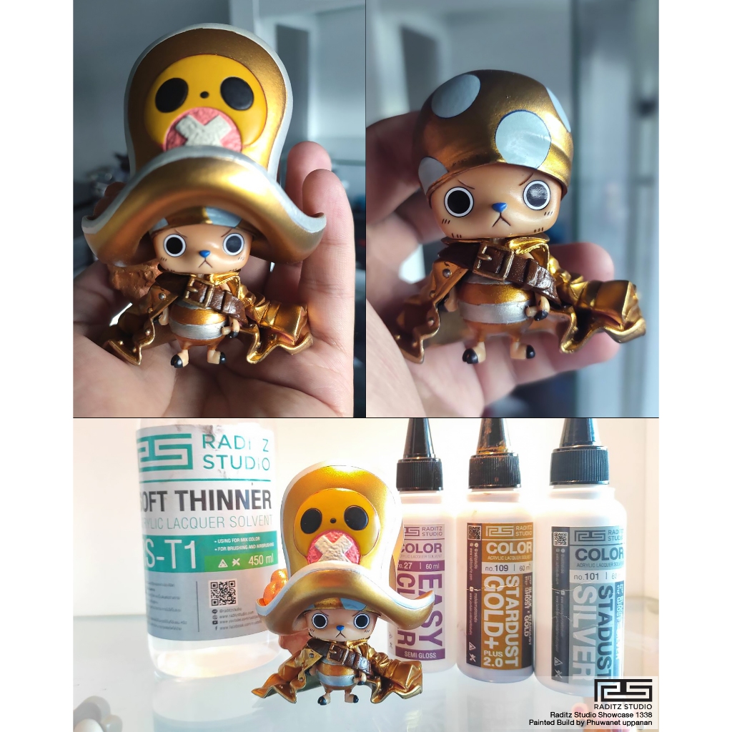 Sơn Kim Loại Đổi Màu Raditz Stardust Color Metallics Series 50ml, 60ml, 120ml, Sơn Pha Sẵn Bền Màu, Nhanh Khô Vượt Trội