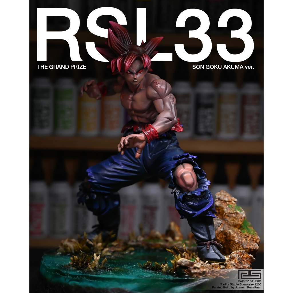 SƠN MÔ HÌNH Raditz Studio BÓNG Ghost 60ml, sơn pha sẵn Thái Lan dòng màu Ghost cơ bản không cần Thinner