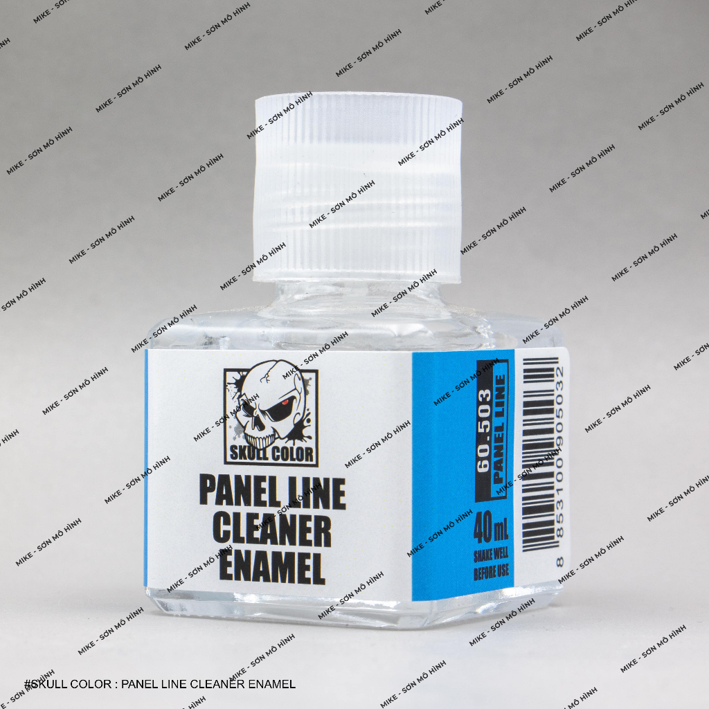 Dung dịch tẩy lằn chìm gốc dầu 40ml (Enamel) SKULL COLOR - Hàng chính hãng Thái Lan