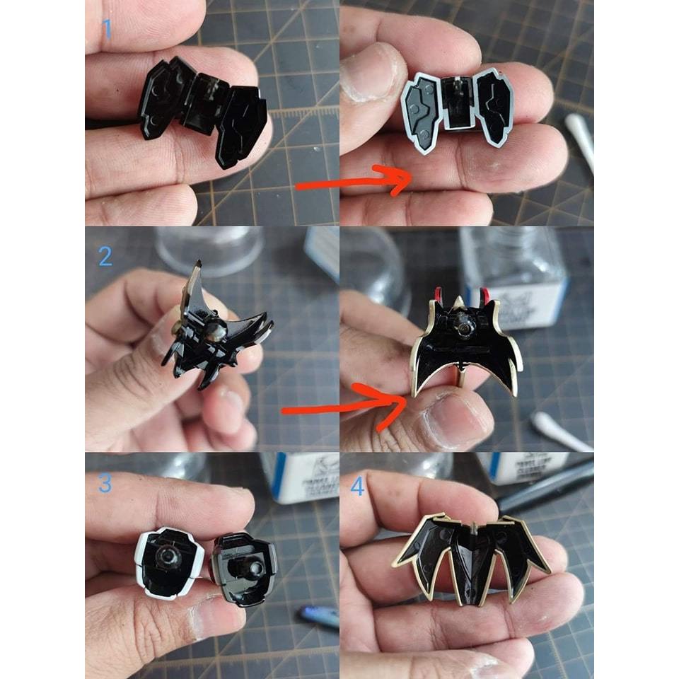 Dung dịch tẩy lằn chìm gốc dầu 40ml (Enamel) SKULL COLOR - Hàng chính hãng Thái Lan