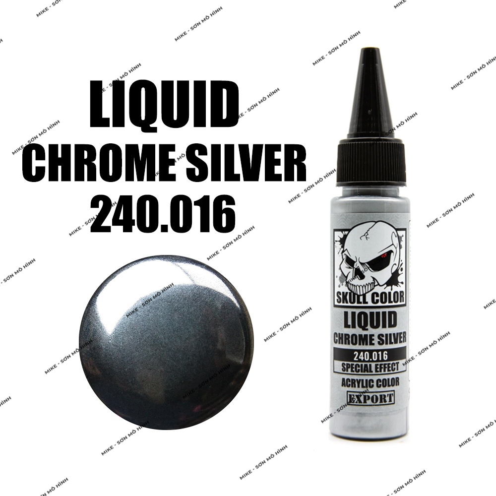 SƠN MÔ HÌNH CHROME SKULL COLOR DÒNG SƠN PHA SẴN LACQUER BÓNG 35ml-60ml - Chính hãng Thái Lan