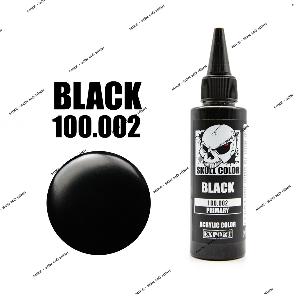 SƠN MÔ HÌNH MÀU CƠ BẢN SKULL COLOR DÒNG SƠN PHA SẴN LACQUER, GUNDAM, 3D, GIÁ RẺ - Dung tích 60ml - Chính hãng Thái Lan