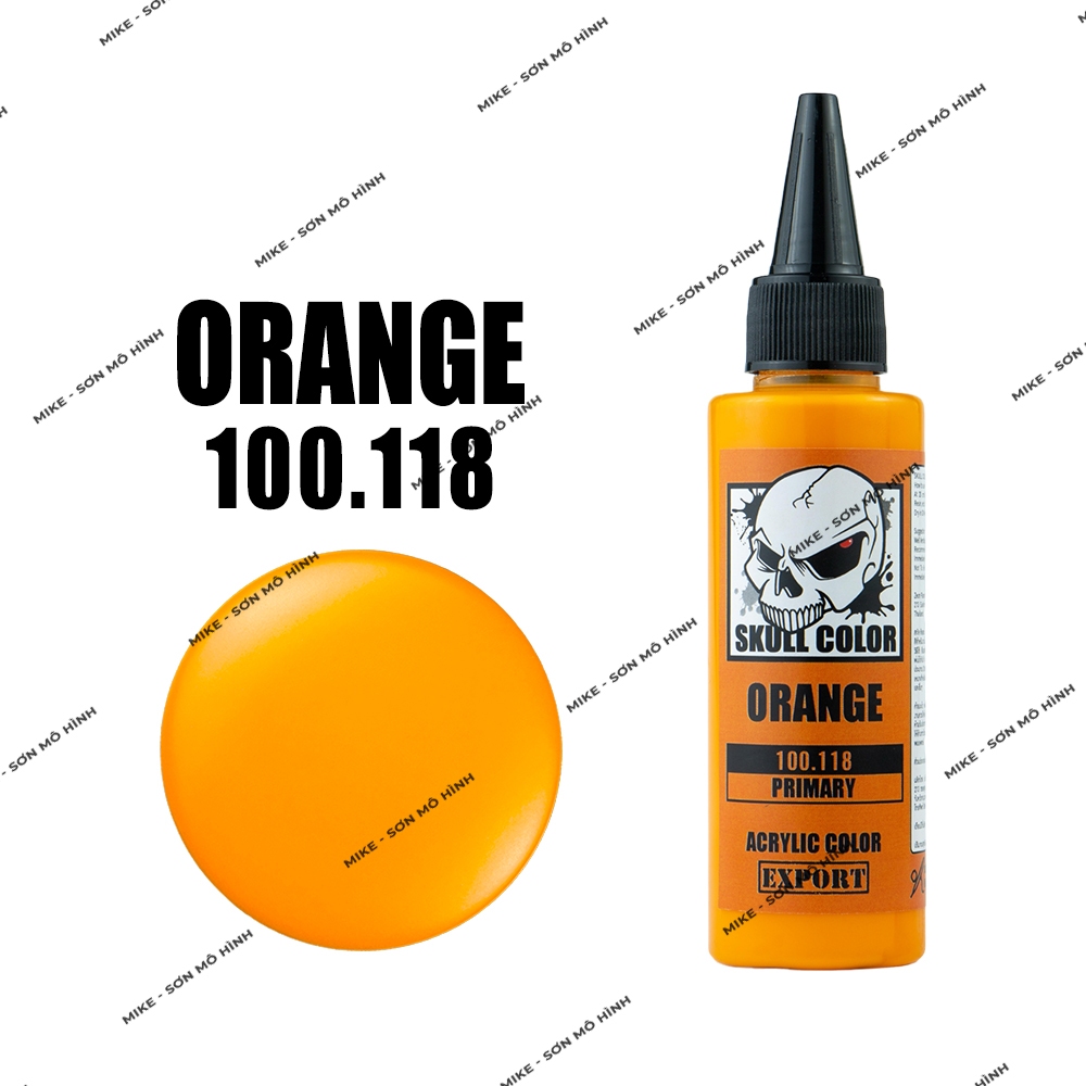 SƠN MÔ HÌNH MÀU CƠ BẢN SKULL COLOR DÒNG SƠN PHA SẴN LACQUER, GUNDAM, 3D, GIÁ RẺ - Dung tích 60ml - Chính hãng Thái Lan