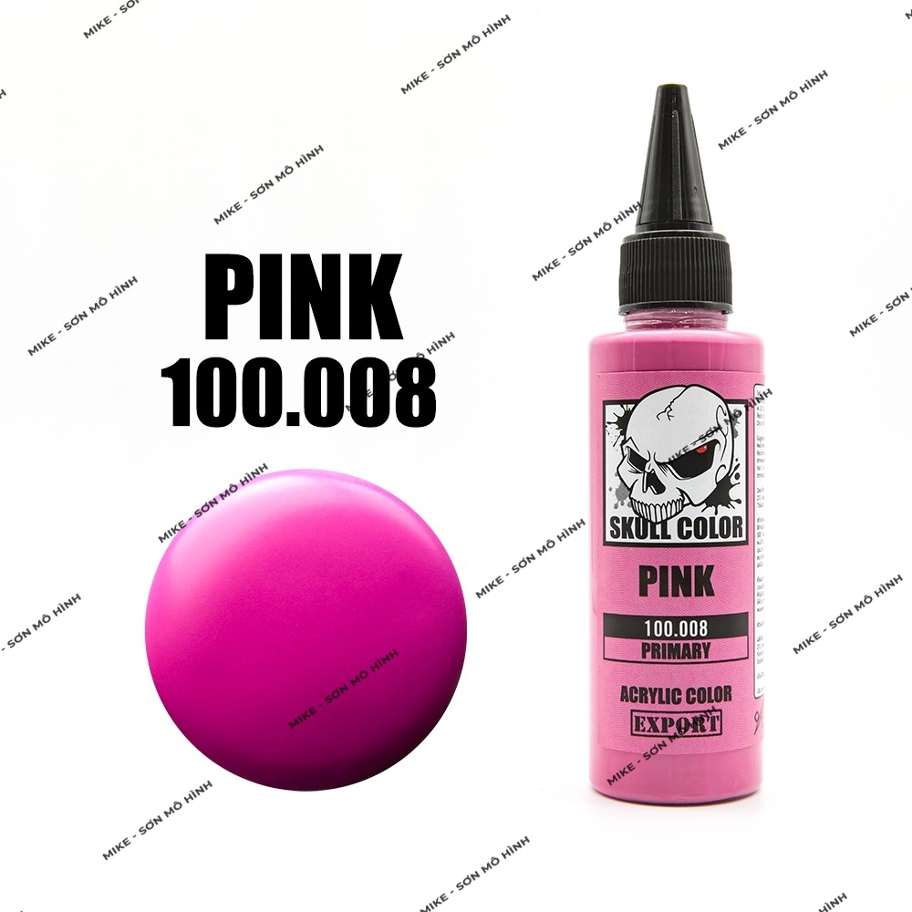 SƠN MÔ HÌNH MÀU CƠ BẢN SKULL COLOR DÒNG SƠN PHA SẴN LACQUER, GUNDAM, 3D, GIÁ RẺ - Dung tích 60ml - Chính hãng Thái Lan