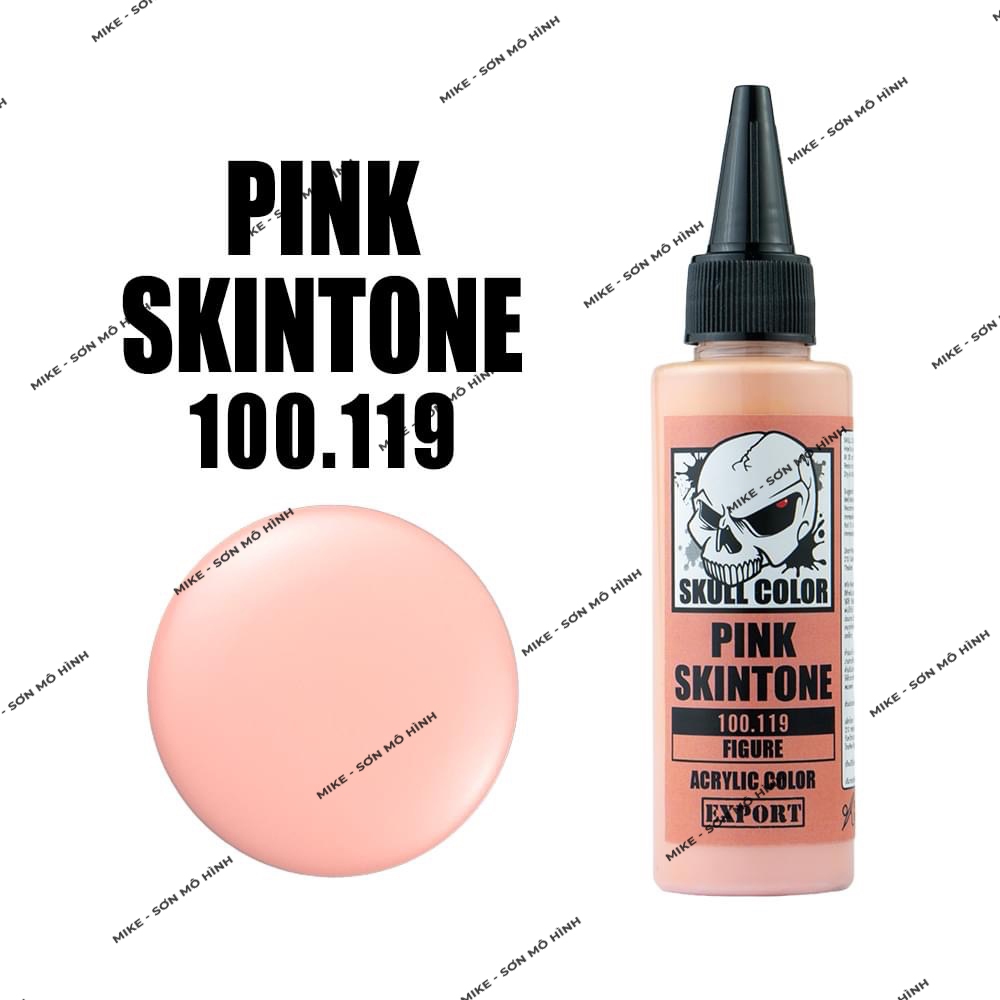 SƠN MÔ HÌNH MÀU DA SKULL COLOR DÒNG SƠN PHA SẴN LACQUER, BỀN MÀU, GIÁ TỐT, RẺ - Dung tích 60ml