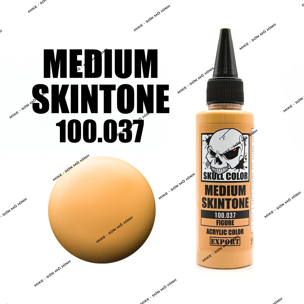 SƠN MÔ HÌNH MÀU DA SKULL COLOR DÒNG SƠN PHA SẴN LACQUER, BỀN MÀU, GIÁ TỐT, RẺ - Dung tích 60ml