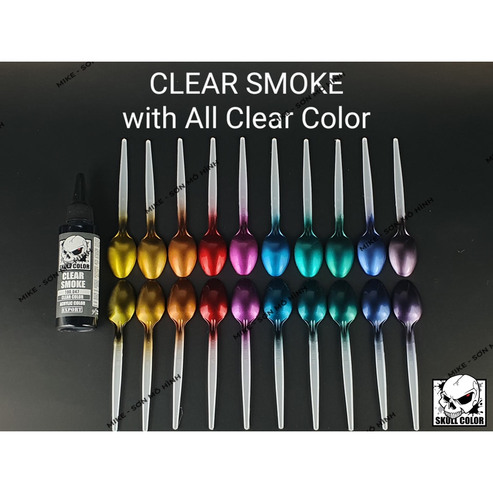 SƠN CLEAR SKULL COLOR DÒNG SƠN PHA SẴN LACQUER - Dung tích 60ml