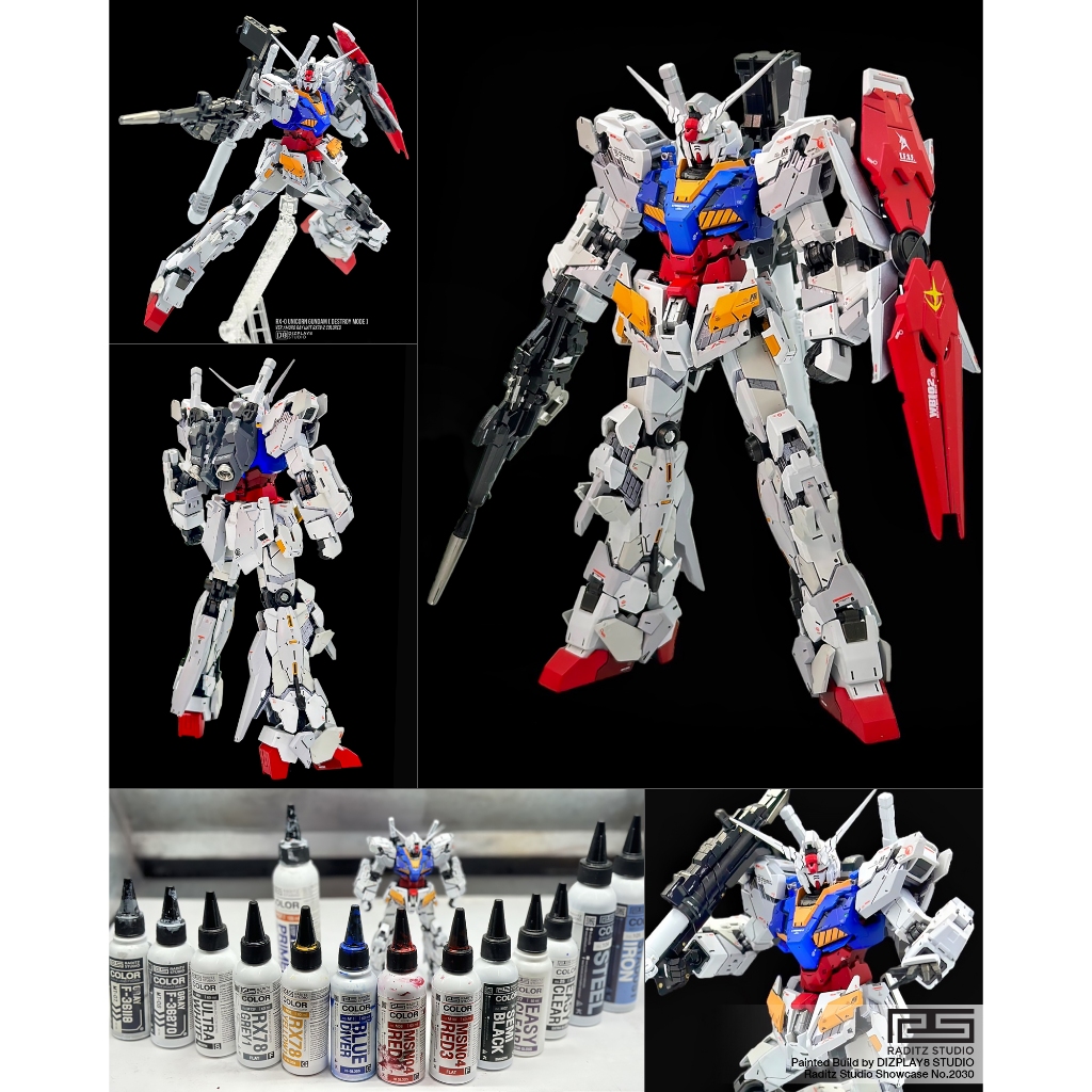 SƠN MÔ HÌNH GUNDAM Bóng Raditz Studio 60ml, sơn pha sẵn Thái Lan chính hãng bền màu, khô nhanh, lên màu chuẩn