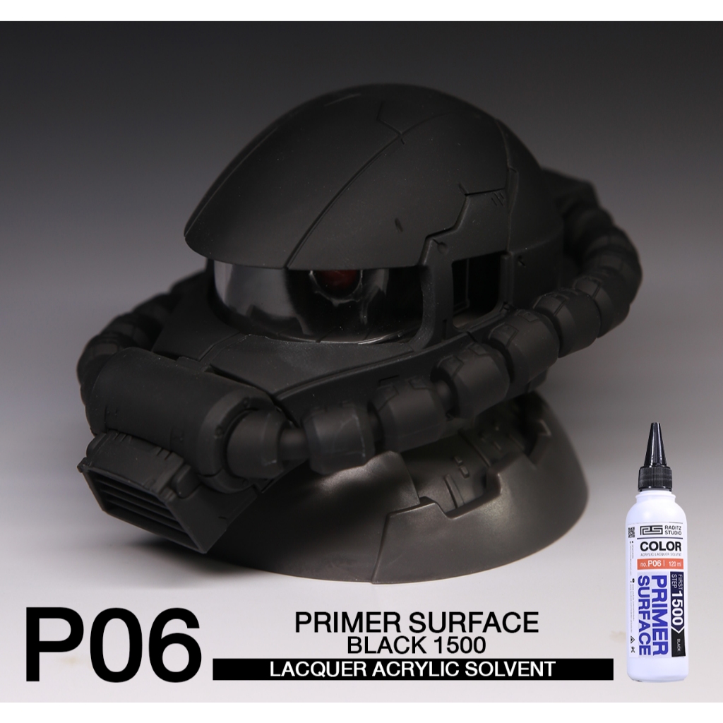 Sơn lót mô hình Raditz Studio 1000-1500 pha sẵn 60ml,120ml dùng trực tiếp không cần Thinner tạo bề mặt mịn, độ bám cao