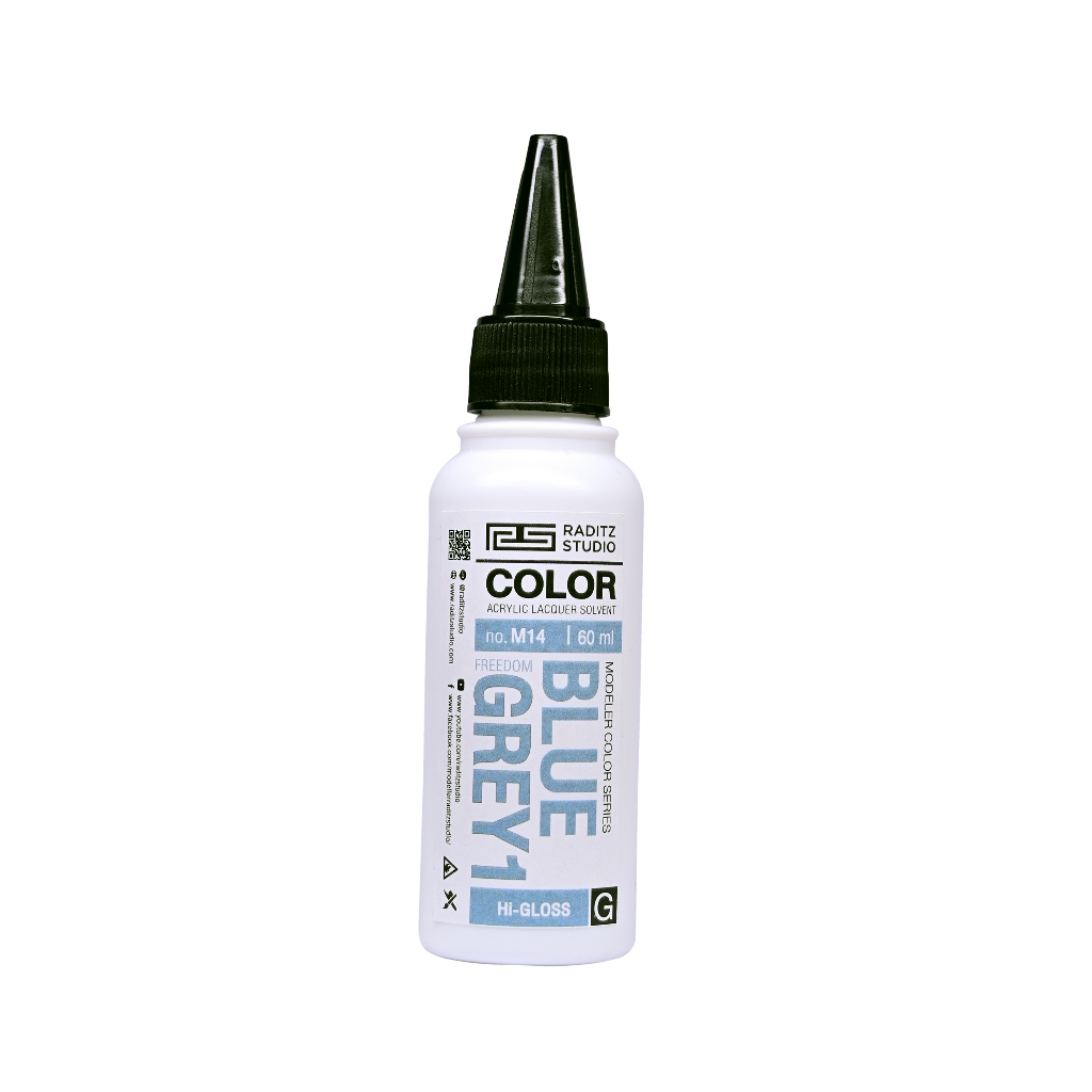 SƠN MÔ HÌNH GUNDAM Bóng Raditz Studio 60ml, sơn pha sẵn Thái Lan chính hãng bền màu, khô nhanh, lên màu chuẩn