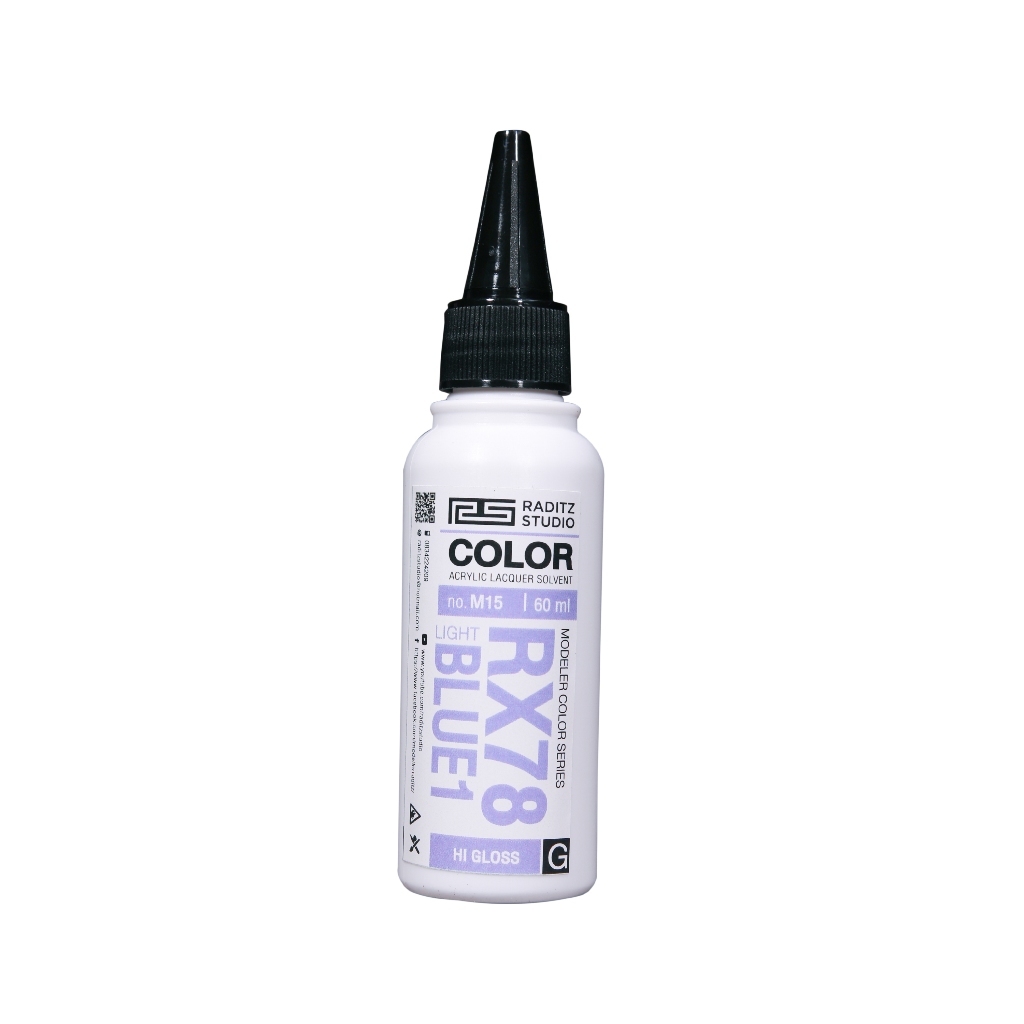 SƠN MÔ HÌNH GUNDAM Bóng Raditz Studio 60ml, sơn pha sẵn Thái Lan chính hãng bền màu, khô nhanh, lên màu chuẩn