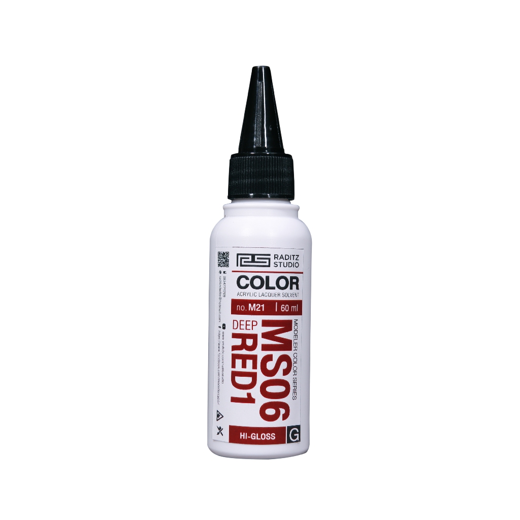 SƠN MÔ HÌNH GUNDAM Bóng Raditz Studio 60ml, sơn pha sẵn Thái Lan chính hãng bền màu, khô nhanh, lên màu chuẩn