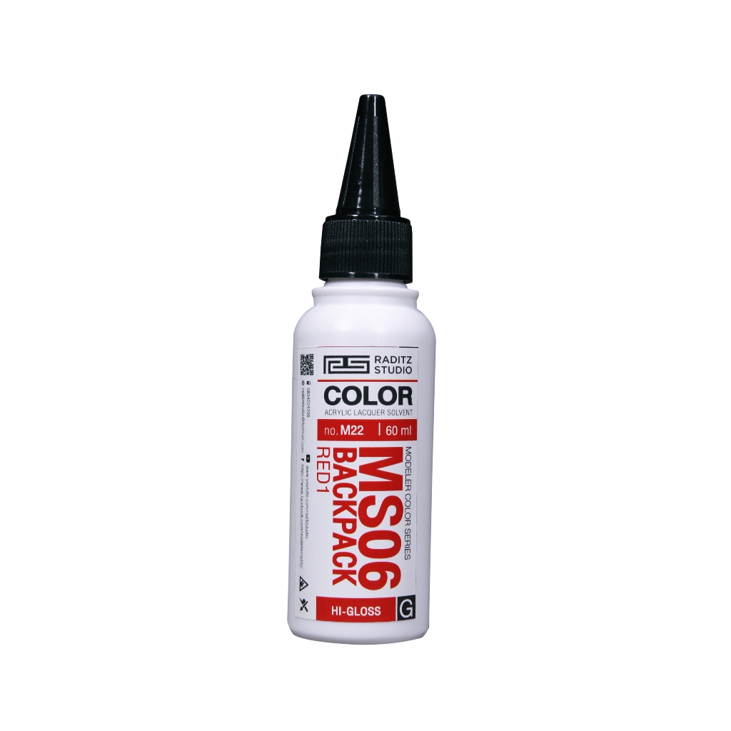 SƠN MÔ HÌNH GUNDAM Bóng Raditz Studio 60ml, sơn pha sẵn Thái Lan chính hãng bền màu, khô nhanh, lên màu chuẩn