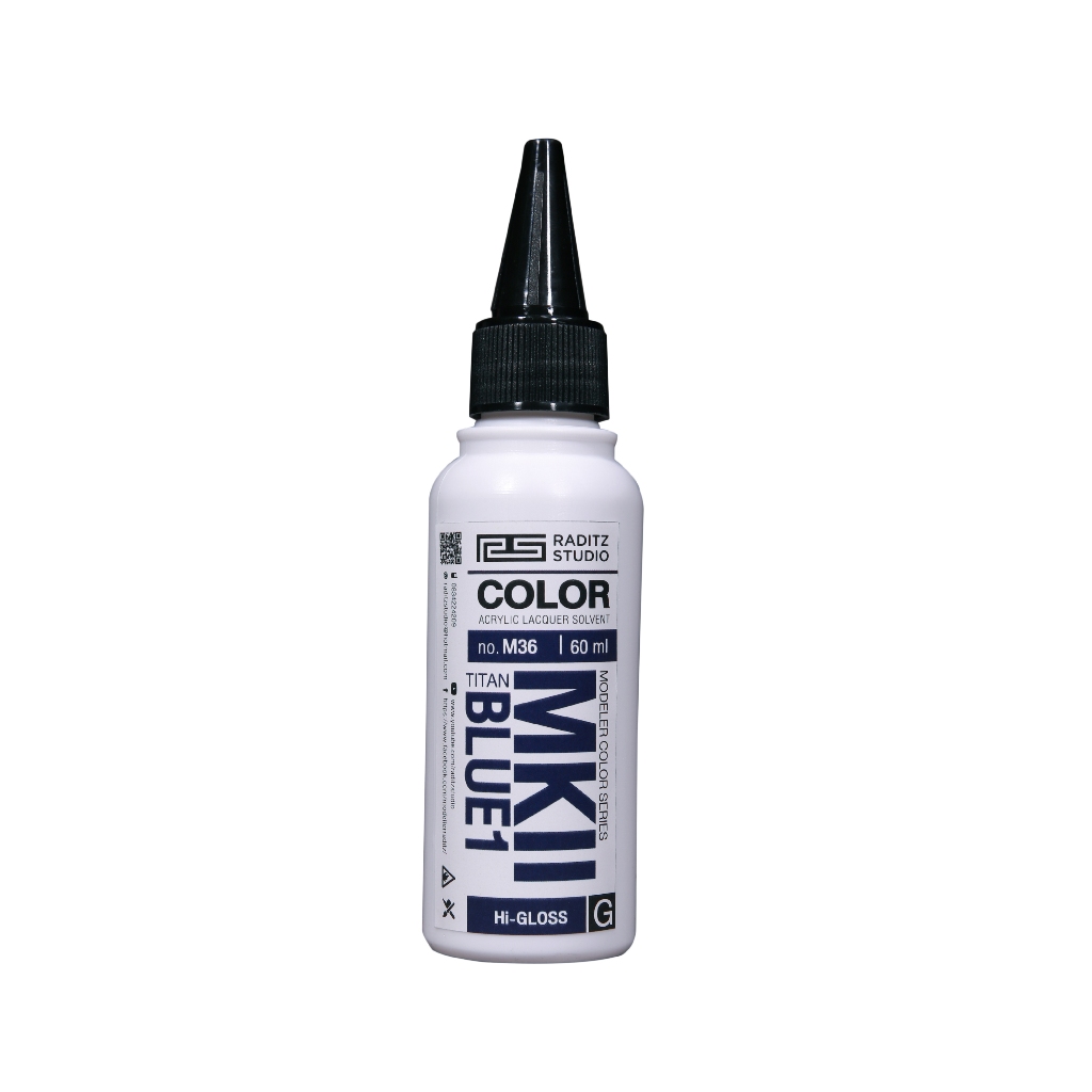 SƠN MÔ HÌNH GUNDAM Bóng Raditz Studio 60ml, sơn pha sẵn Thái Lan chính hãng bền màu, khô nhanh, lên màu chuẩn