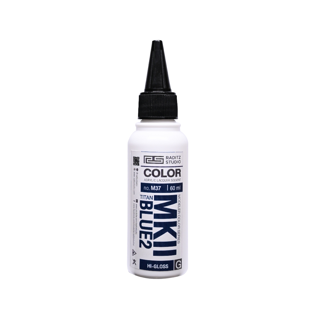 SƠN MÔ HÌNH GUNDAM Bóng Raditz Studio 60ml, sơn pha sẵn Thái Lan chính hãng bền màu, khô nhanh, lên màu chuẩn