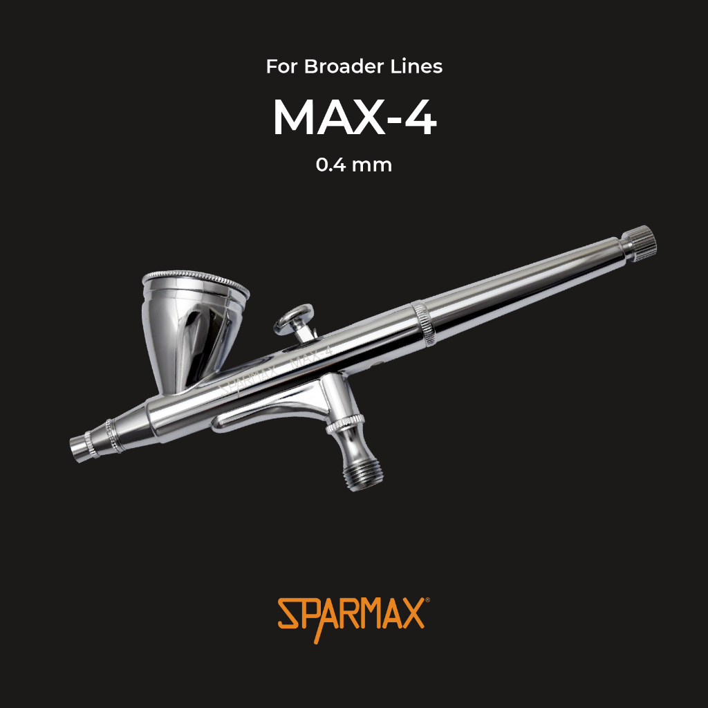 Súng phun sơn Airbrush SPARMAX IWATA giá Siêu Rẻ BÚT VẼ MỸ THUẬT, sơn mô hình Gundam chất lượng cao