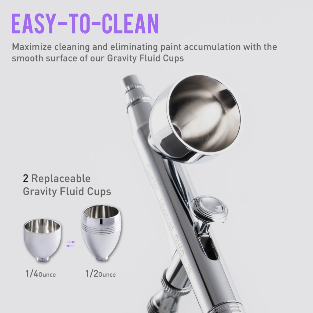 Bút phun sơn mô hình, makeup Airbrush Gaahleri GHAD-39 giá Siêu Rẻ BÚT VẼ MỸ THUẬT, 3d Gundam, makeup, mỹ phẩm, resin