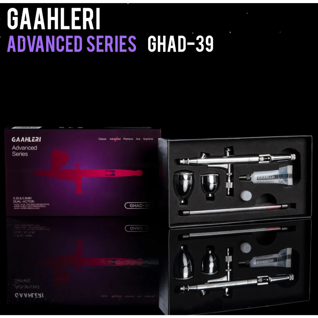 Bút phun sơn mô hình, makeup Airbrush Gaahleri GHAD-39 giá Siêu Rẻ BÚT VẼ MỸ THUẬT, 3d Gundam, makeup, mỹ phẩm, resin