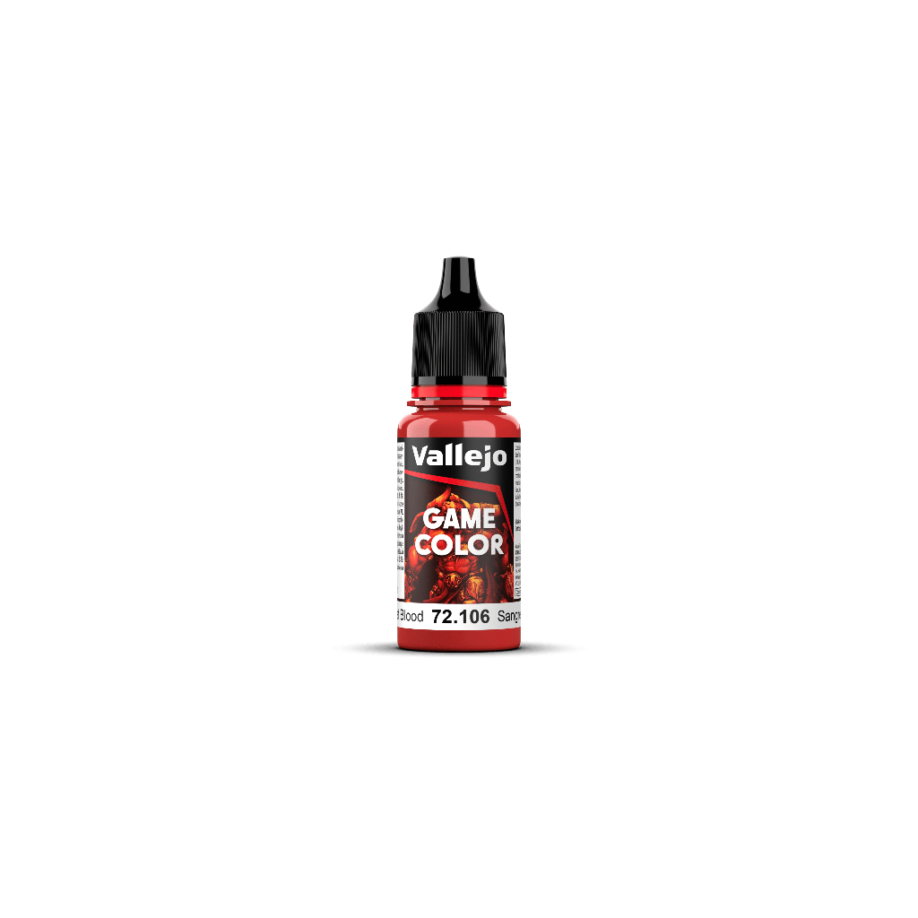 Sơn VALLEJO 1-40 gốc nước ACRYLIC GAME COLOR 18 ml thân thiện môi trường cọ, airbrush, mô hình gundam