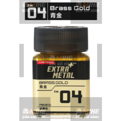 SƠN MÔ HÌNH JUMPWIND - MÀU KIM LOẠI EXTRA METAL COLOR 18ml EM01~EM16 - CHUYÊN DỤNG CHO GUNDAM, FIGURE MIKE SƠN MÔ HÌNH