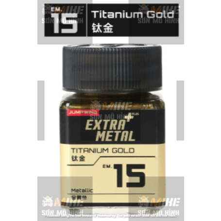 SƠN MÔ HÌNH JUMPWIND - MÀU KIM LOẠI EXTRA METAL COLOR 18ml EM01~EM16 - CHUYÊN DỤNG CHO GUNDAM, FIGURE MIKE SƠN MÔ HÌNH