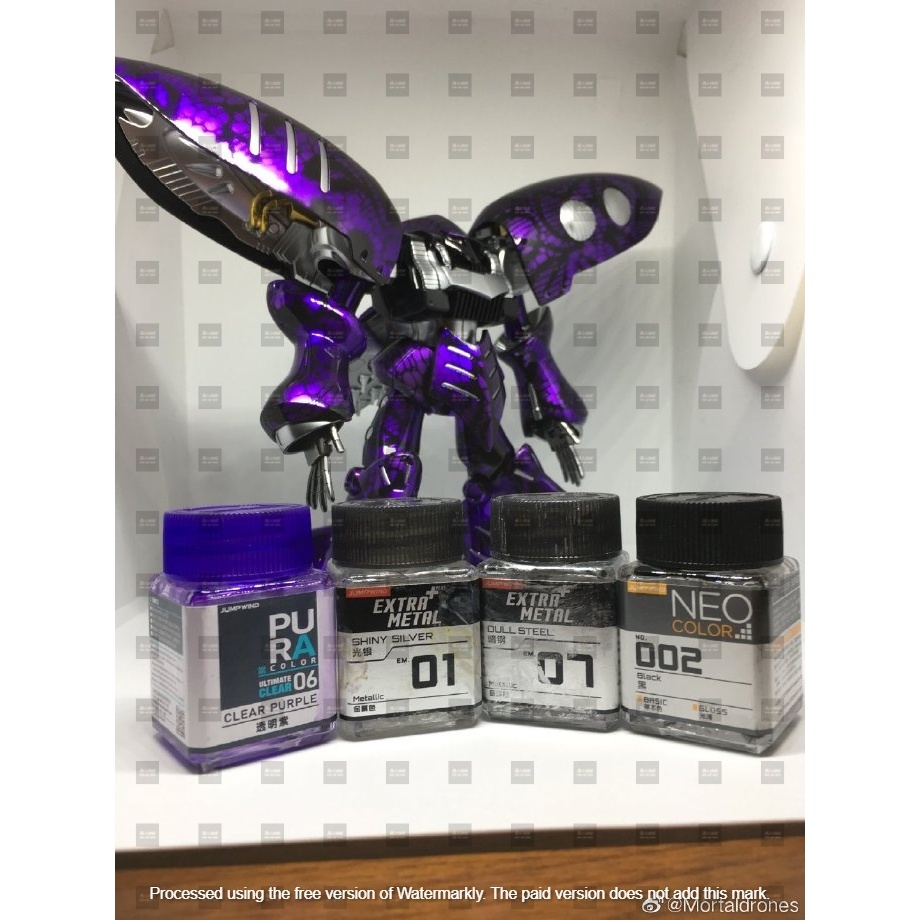 SƠN MÔ HÌNH JUMPWIND - MÀU KIM LOẠI EXTRA METAL COLOR 18ml EM01~EM16 - CHUYÊN DỤNG CHO GUNDAM, FIGURE MIKE SƠN MÔ HÌNH